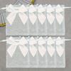 10 Stück Polyester Durchsichtige Organza Schmuckbeutel, Kordelzug Beutel für Hochzeitsgastgeschenke, Party Gastgeschenke