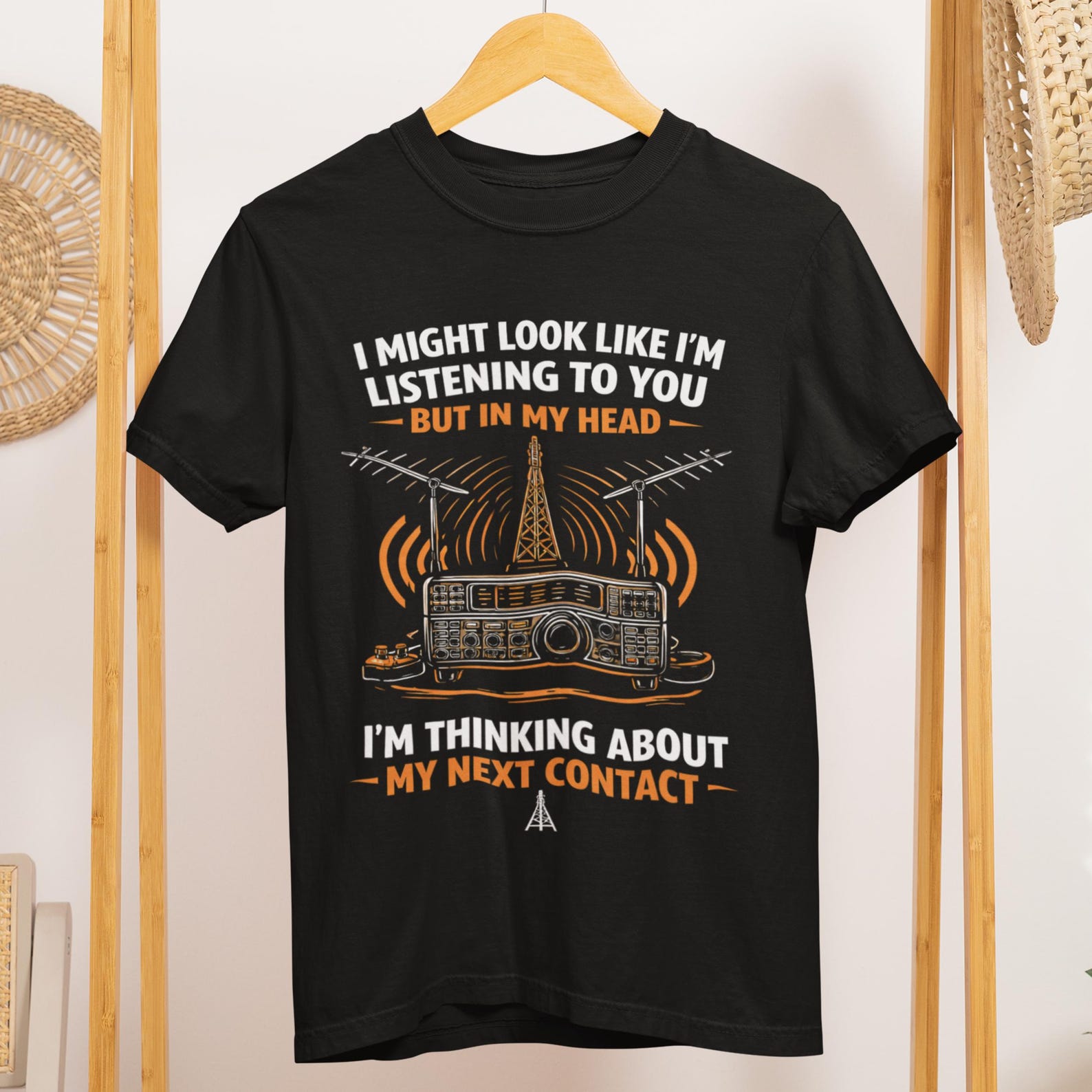 Ham Radio Humor T Shirt Funny Amateur Radio Operator Gift Tshirt S