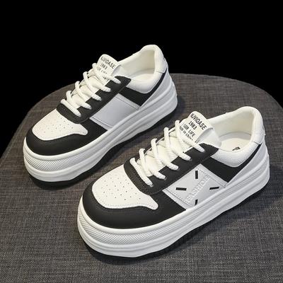 Fashion Fashion Casual Increase Sport Board Shoes for Women Spring Autumn Black White Designer Platform Sneakers Woman Zapatos De Mujer