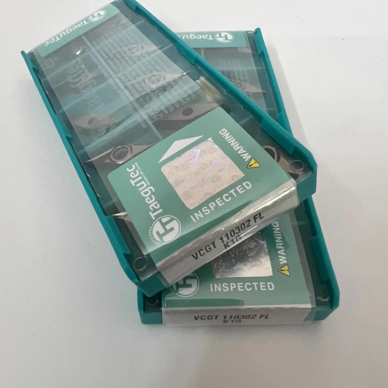 

VCGT110304FL K10 / Industrial indexable Carbide Inserts 10 Pcs