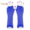 1 Pair Performance Gloves Hollow Out Fishnet Thin High Elasticity Fingerless Thin See-through Cosplay Club Party Festivals Gloves