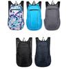 Polyester Camping Backpack Zipper Foldable Travel Bag Simple Sports Backpack  Men