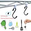 Anti Drop Wire Shelving S Hooks Metal Rack Hangers Untensil Hanging Hooks Shelves, Accessories Hangers (Shape A)