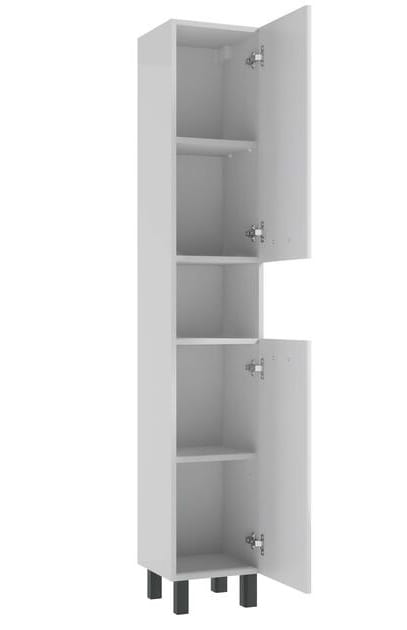 Standing Bathroom Towel Rail, Gloss, MEA