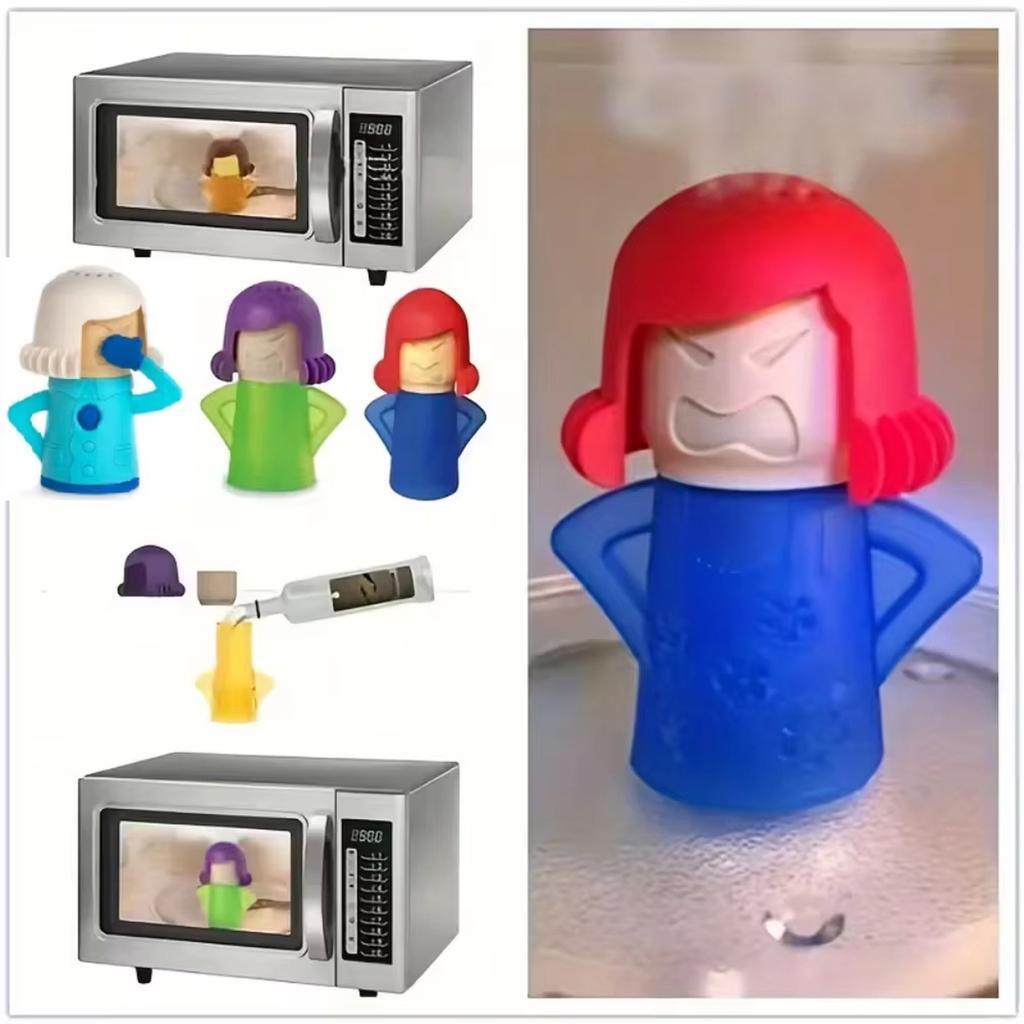 Angry Mom Microwave Cleaner Steam Cleaning Tool for Kitchen