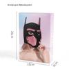 Flirtende Hundekopfmaske für Erwachsenen-Rollenspiele - Unisex BDSM Dominanz-Requisite