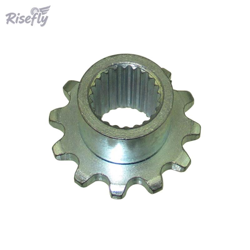 Engrenagem do Motor de Partida Risefly 12 Dentes Para Motor 50 cc 110 cc 125cc Modelo de ATV Pit Bikes