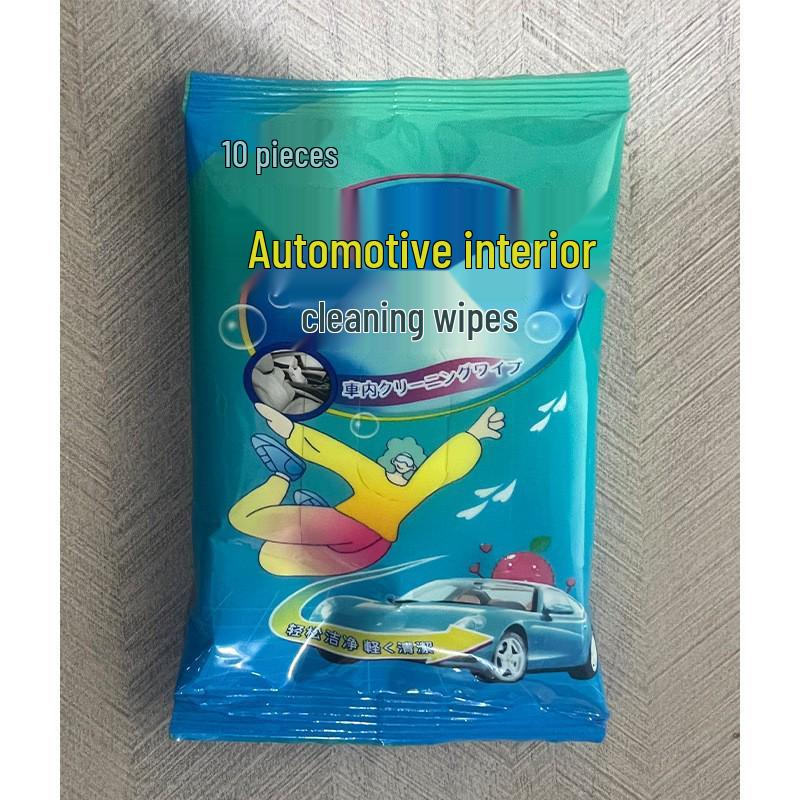 Leather Brightening & Polishing Wipes for Car Interiors