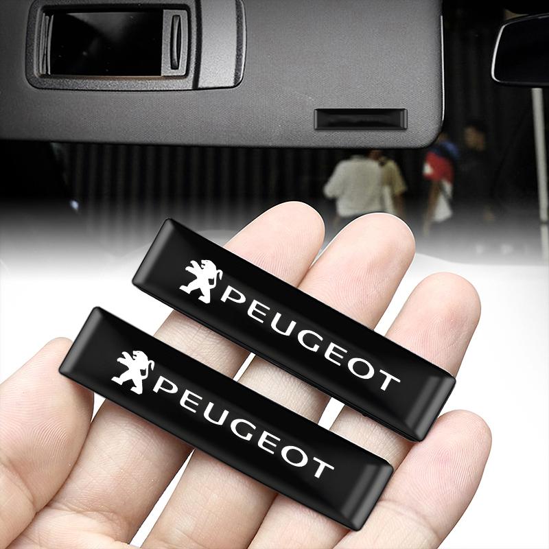 10Pcs Car 3D Epoxy Sticker Decoration Decals For Peugeot 2008 208 308 508 4008 408 3008 307 207 107 607 106 406 407 301 5008