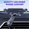 Car Air Conditioner Vent Mobile Phone Holder Telescopic Mobile Phone Holder Mini Size Suitable for 4.7-7 Inch Smartphones