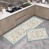 Stylish Non-Slip Kitchen Floor Mats: Dirt-Resistant, Water-Absorbing, Oil-Absorbing, Long Combination Set