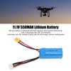 11.1V 550MAH 20C 3S RC Helicopter Lithium Battery Replacement for YUXIANG F150 Helicopter