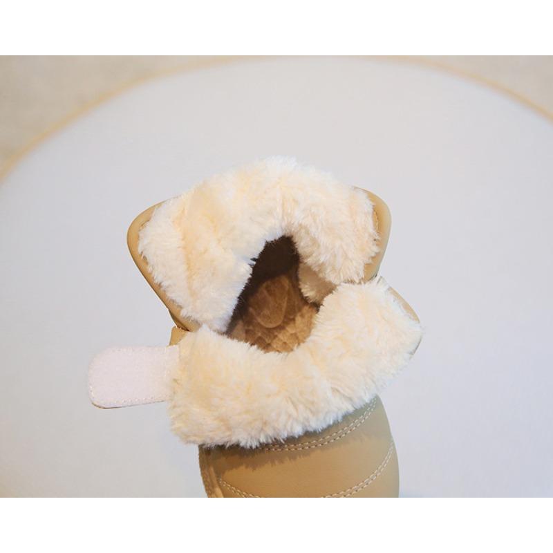 Children's Snow Boots - New Winter Arrival, Warm Lined Ankle Boots for Boys, Thick Cotton Boots for Girls, Cozy Winter Shoes for Toddlers