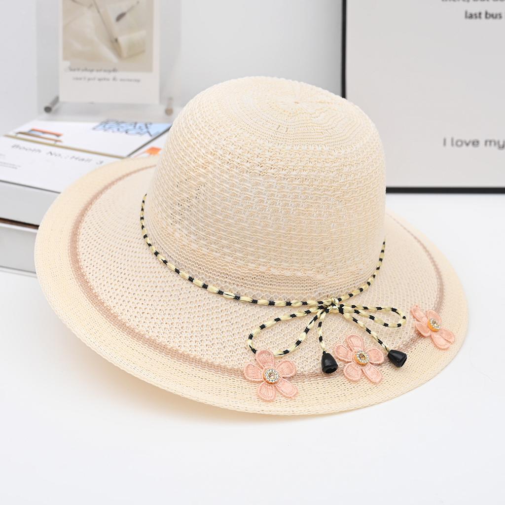 Women's Summer New Arrival Wide Brim Straw Sun Hat - Uv Protection Sun Hat for Beach and Seaside