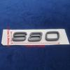 1pc 3D Chrome ABS S40/S60/S80/S90 Car Rear Trunk Emblem Badge Sticker