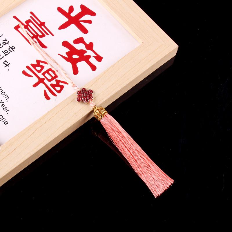 Chinese Knot Tassel Accessories: Hat, Pendant, Bookmark, and Jewelry Tassels
