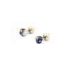 Cerabonito Formation Two-Way Pearl Ceramic Earrings (Bp)