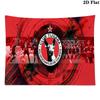 Club Tijuana Logo Wall Tapestry Aesthetic Wall Hanging Printed Fabric Blanket Decorative Tapestries for Bedroom Living Room Home Decor