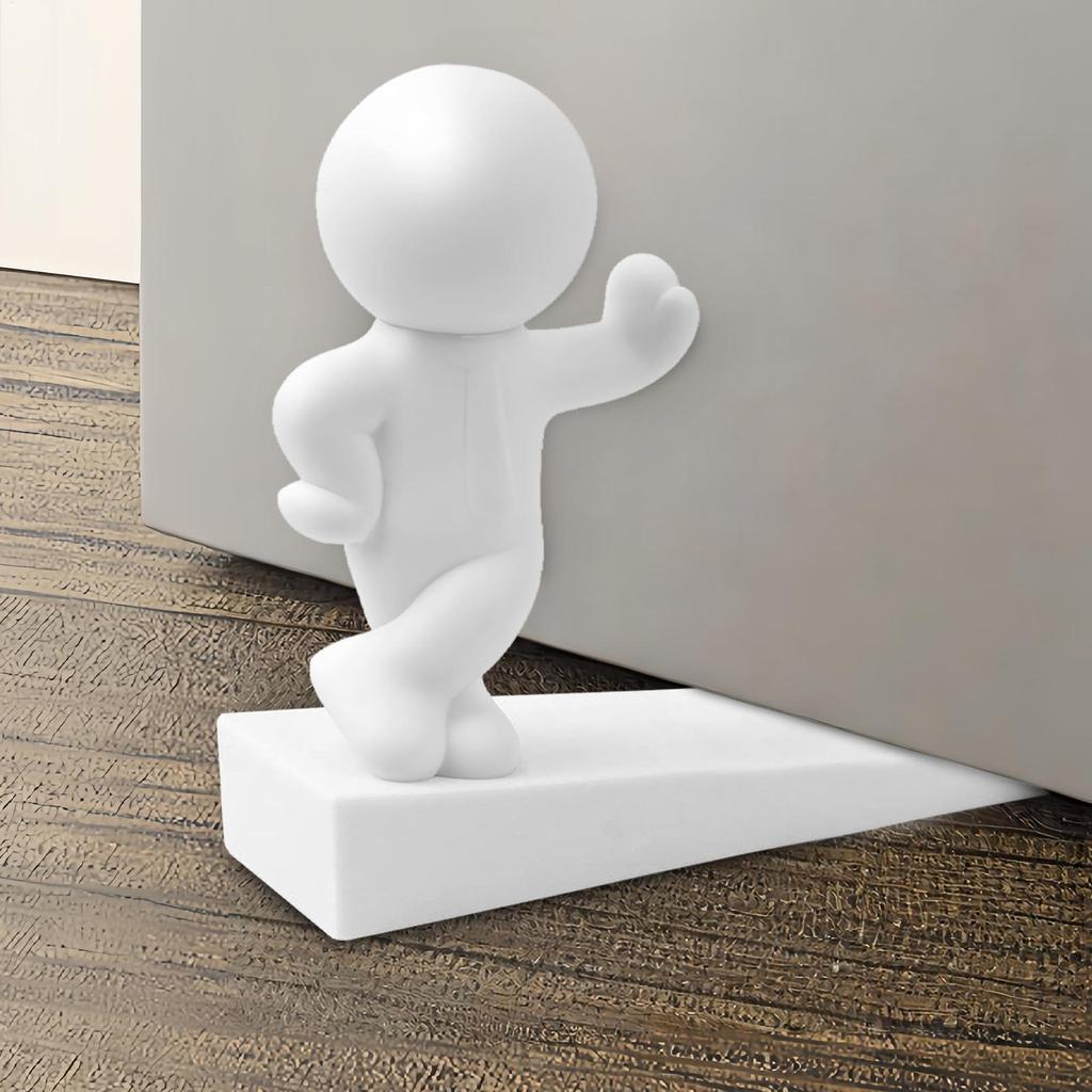 Cute Door Stopper Figurine Doorstop Pet Friendly Wedge Holder Home Door Stopper Bedroom Apartment Dormitory Safety Accessories