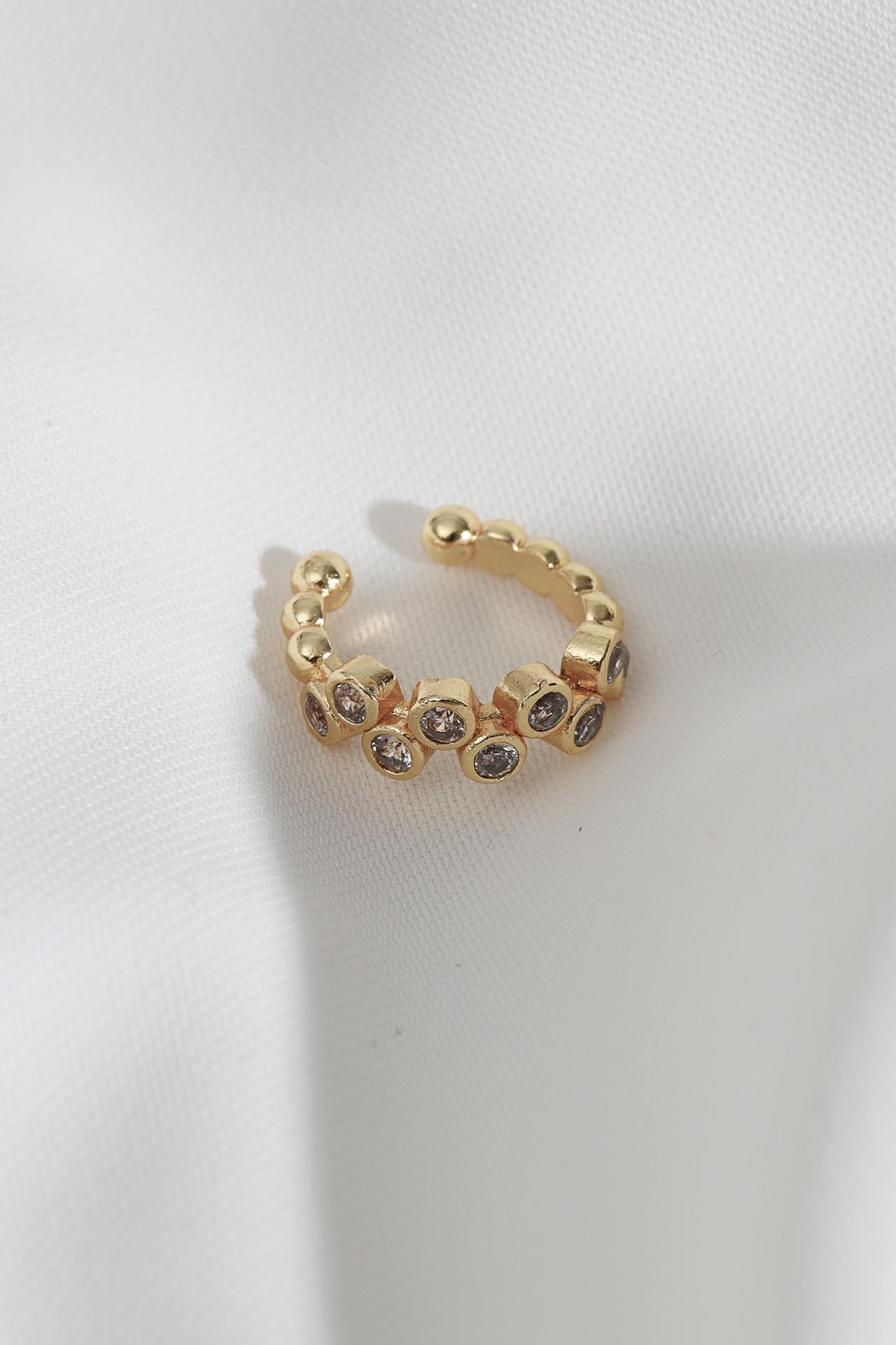 

Серьги из хряща каменного прессованного золота цвета