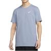 Nike T Shirts Men's Blue Crew Neck Moderate Straight Fit FV8405-493