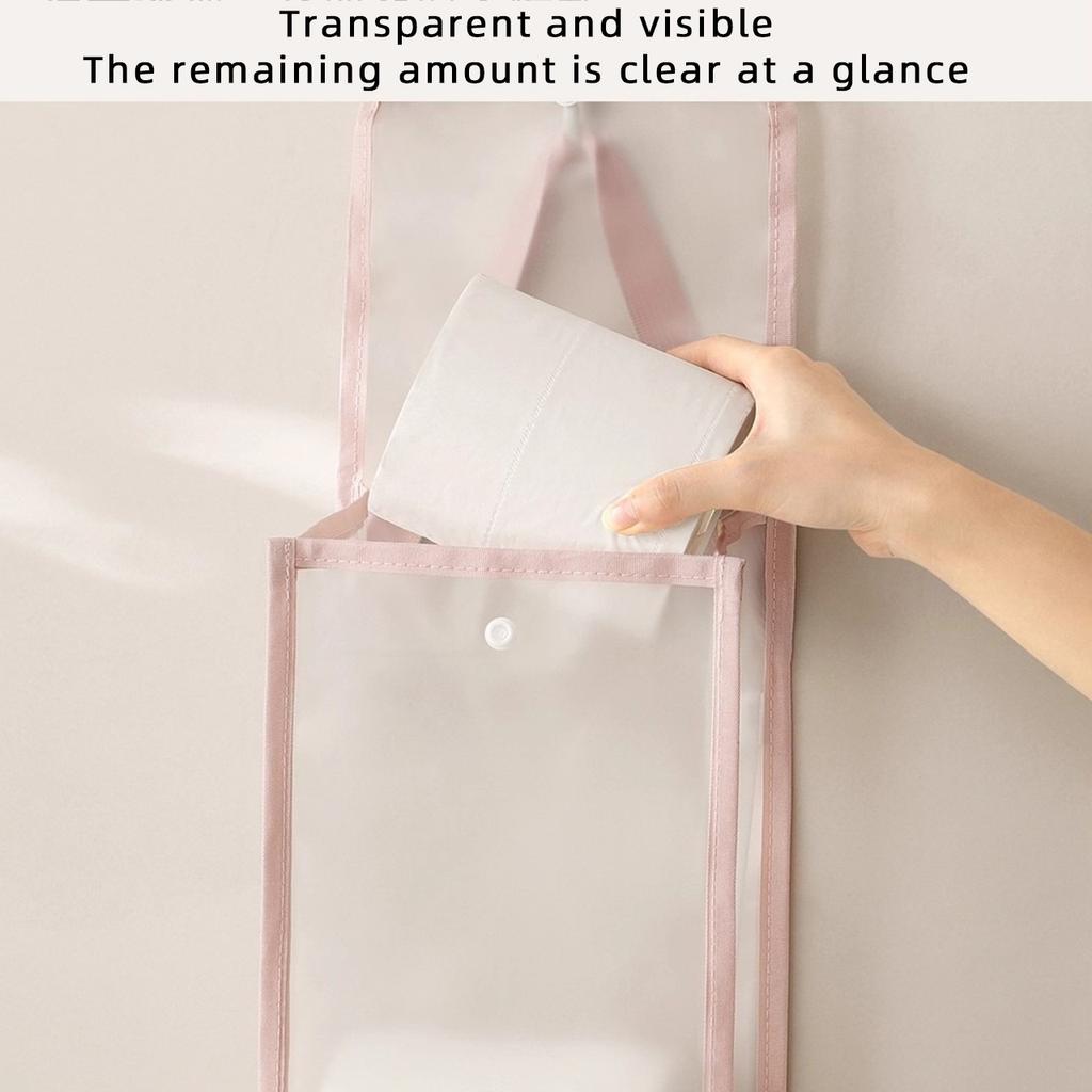 Wandmontierte Taschentuch-Aufbewahrungstasche Wasserdichte Papier-Organizer-Box Tragbare Küchen-Badezimmer-Taschentuchtasche