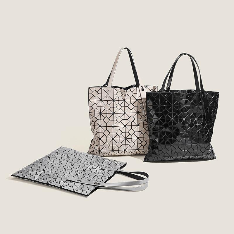 Neuer Stil Damen Tasche Ein Schulter Geometrisch Diamant Spleißen Handtasche Achseltasche Schlicht und Vielseitig Damen Tasche