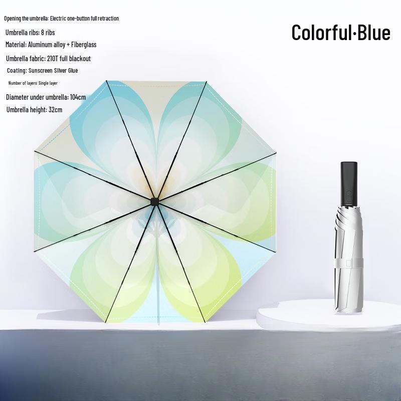 Hanyou Smart Automatic Rechargeable Lace Sun/Rain Umbrella
