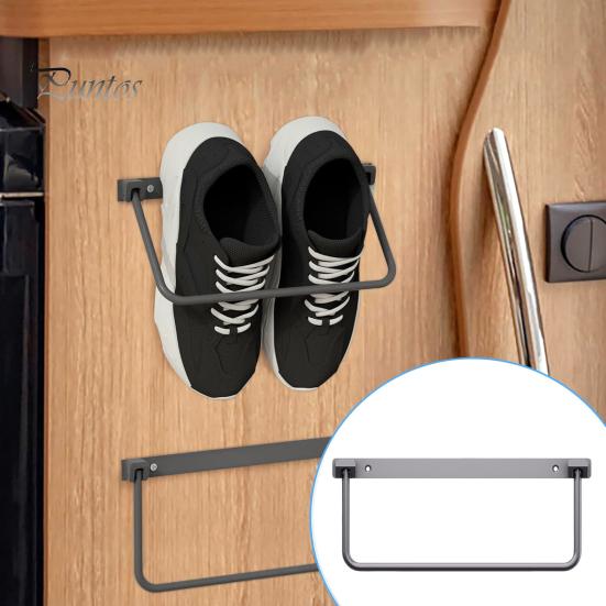 Foldable RV Shoe Rack Wall Mounted Shoe Organizer Space Saving Hanging Shoe Storage Shelf for RV Multi-functional Shoe Solution