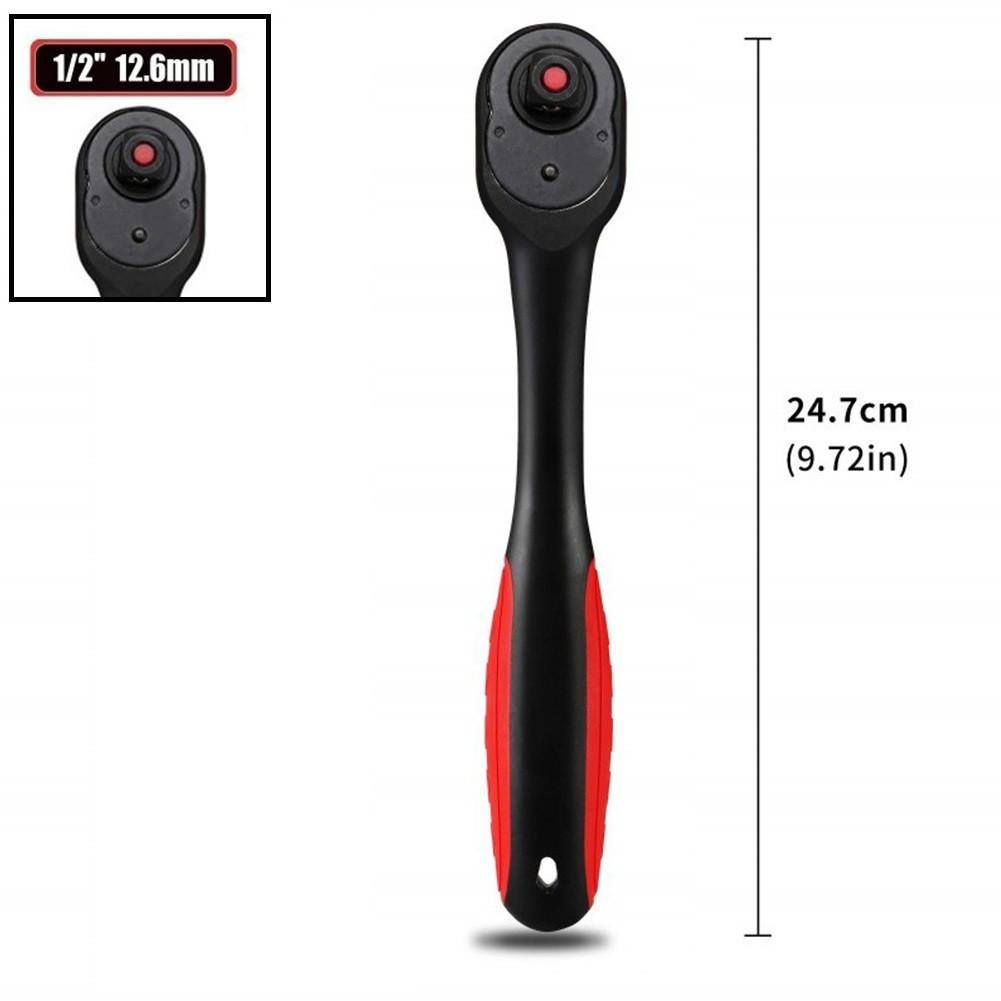 72 Tooth Ratchet Quick-Release Wrench Ratchet Wrench Set Efficient Loosening