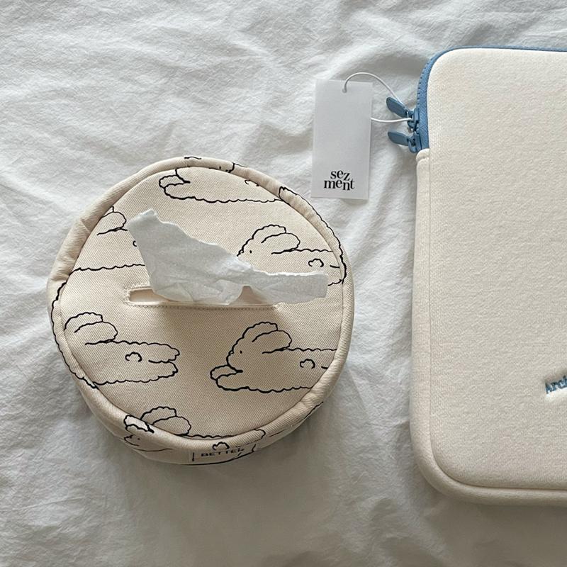 Bowknot Tissue Paper Storage Box Roll Paper Tissue Case Holder Car Napkin Tissue Box Living Room Table Decor Home Organizer