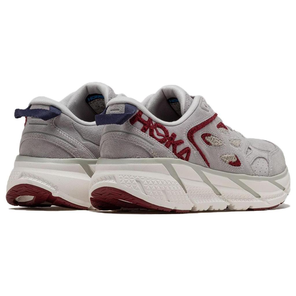 HOKA ONE ONE Clifton L Embroidery 'Lunar Rock Cabernet' 1126854-LRCB