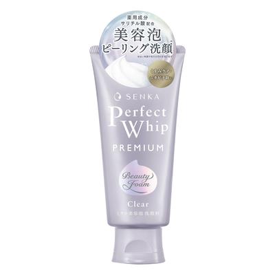 SENKA Premium Perfect Whip Clear 120g Facial Cleansing Foam Peeling Dullness Dead Skin Pore Dirt (Quasi-drug)