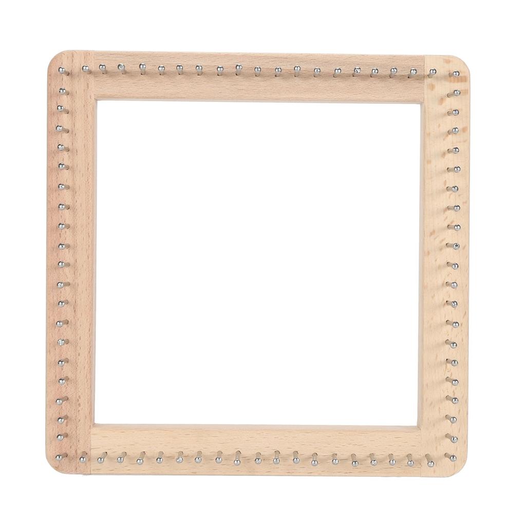 Wooden Knitting Loom Professional DIY Hand Crafted Knitting Board for Weaving Hat Scarf Shawl for Children Adults