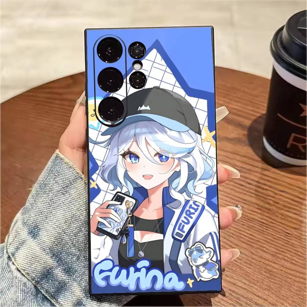 Hydro A-ArchonS F-FurinaES Phone Case For Samsung S25,S24,S21,S22,S23,S20,Ultra,S26,Plus,Fe,Note,5G Black Cover
