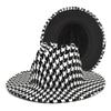 Men Female Letter Fedora Pattern Hats Casual Vintage Autumn Winter Leopard Caps Jazz Outdoor Designed Luxury Hat Sombreros Gifts