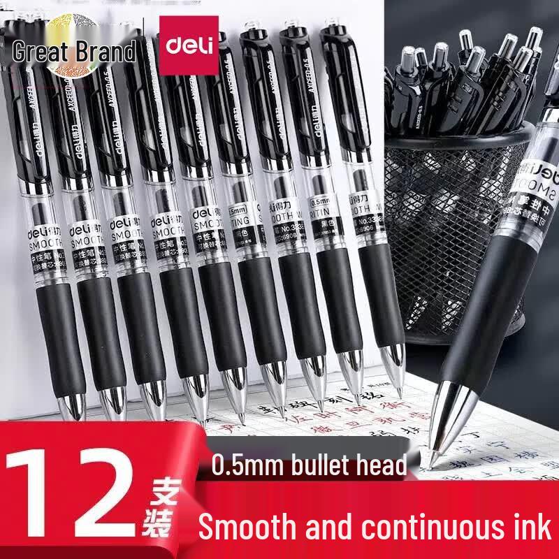 Deli Retractable Gel Pen