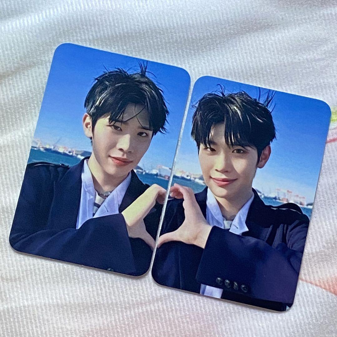 

[USED] ZB1 Kim Tere Sanok Pre-recorded SWEAT Korea Trading Cards 2 Pieces