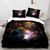 Star Series 3D Digital Printing Three-Piece Bedding Kit Sheet Quilt Cover