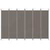 Vidaxl 6-Panel Room Divider, Anthracite, 300X200 Cm, Fabric