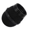 Microphone Ball Head Mesh Grill Stainless Steel Mic Mesh Cover Replacement Black