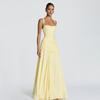 Women's European & American Slim-Fit Long-Sleeve Maxi Camisole Dress