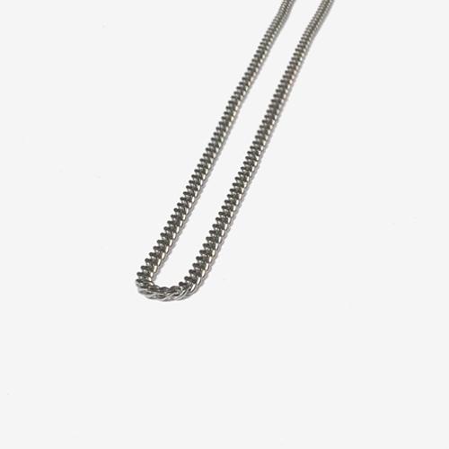 Rush Off Surgical Steel Addictive Silver Chain Necklace