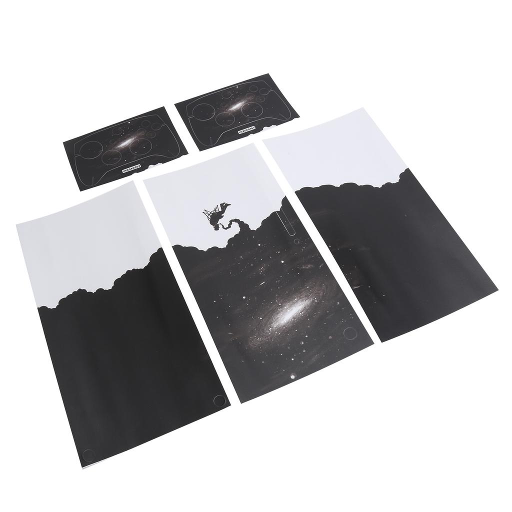 DIY Controller Stickers PVC Game Console Skin Decals Protector for Xbox Series X