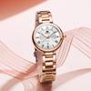 OLEVS Quartz Stainless Rose Gold White Women's Watch, Cute, Lightweight, Steel, Waterproof, Luminous, Gift, &