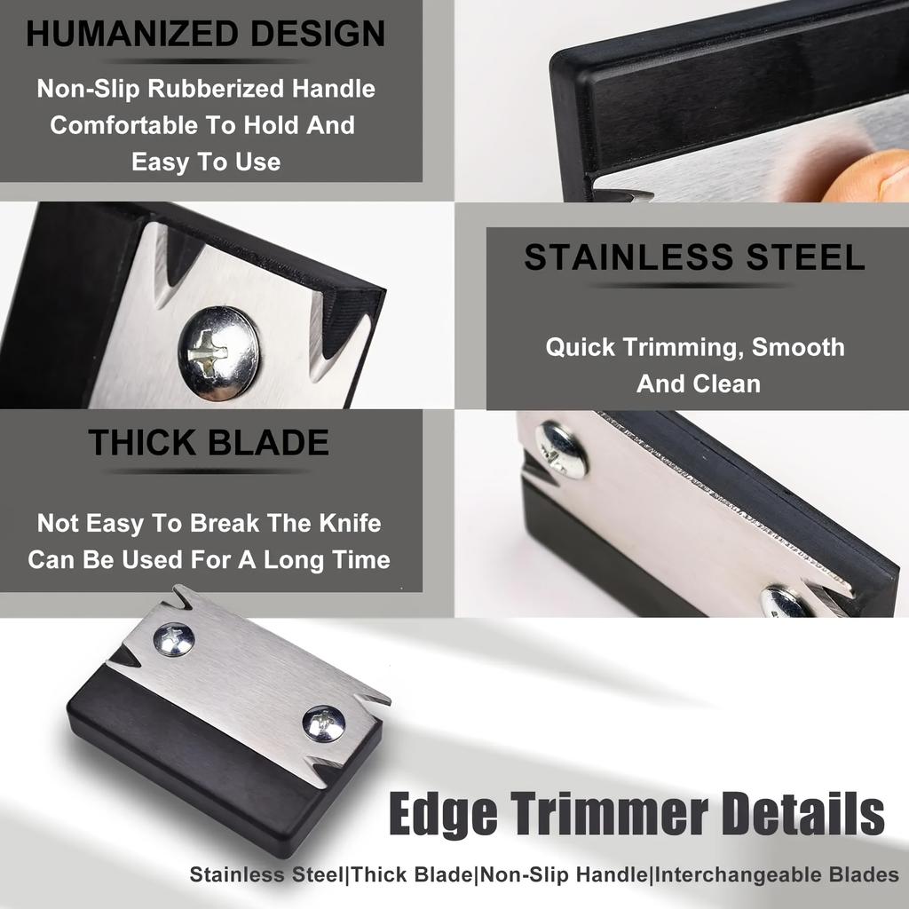 Trimmer Wood Chamfering Fillet Scraper Board Deburring Tool Trimming Knife Woodworking Edge Corner Planer Specialty Edge Banding