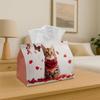 The 1pc Tissue Box Holder Is Impressive - a Versatile Napkin Dispenser Suitable for Home Gatherings, Car Decoration, And More. It Serves As a Stylish 