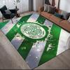 Celtic FC Flanellmuster Quadratischer Teppich, Läufer, Teppich für Wohnzimmer Schlafzimmer Sofa Spielzimmer Dekor, Rutschfeste Fußmatte