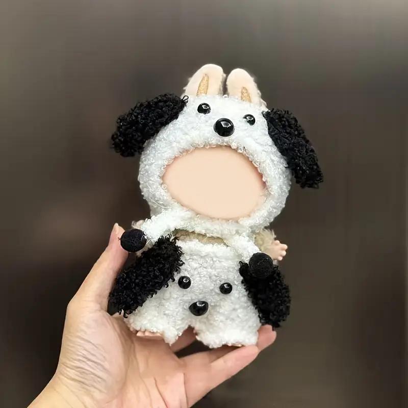 

17cm Animal Shaped Doll Clothes for Toy Dolls Cute Changing Outfits DIY Doll Accessories Plush Clothing Set Festival Party Gifts