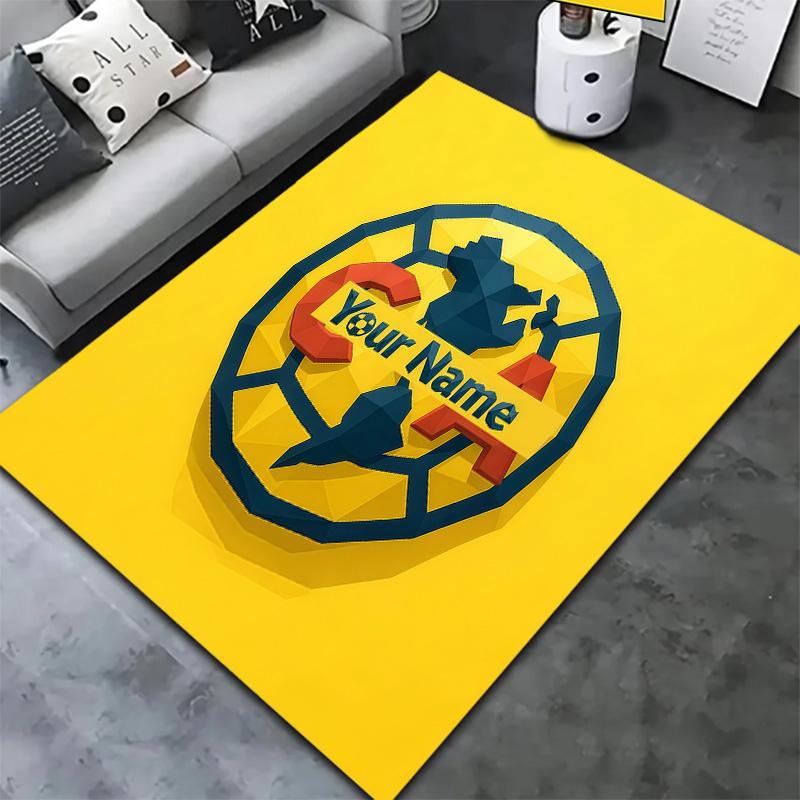 Club America Custom Name Carpet Rug For Living Room Bedroom Home Sofa Decoration Kids Play Nonslip Floor Mat